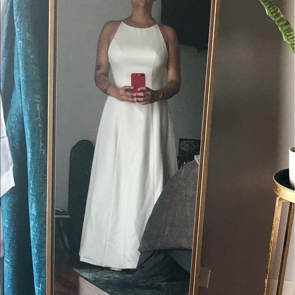 Bridal gown-same designer of Monica’s on Friends!